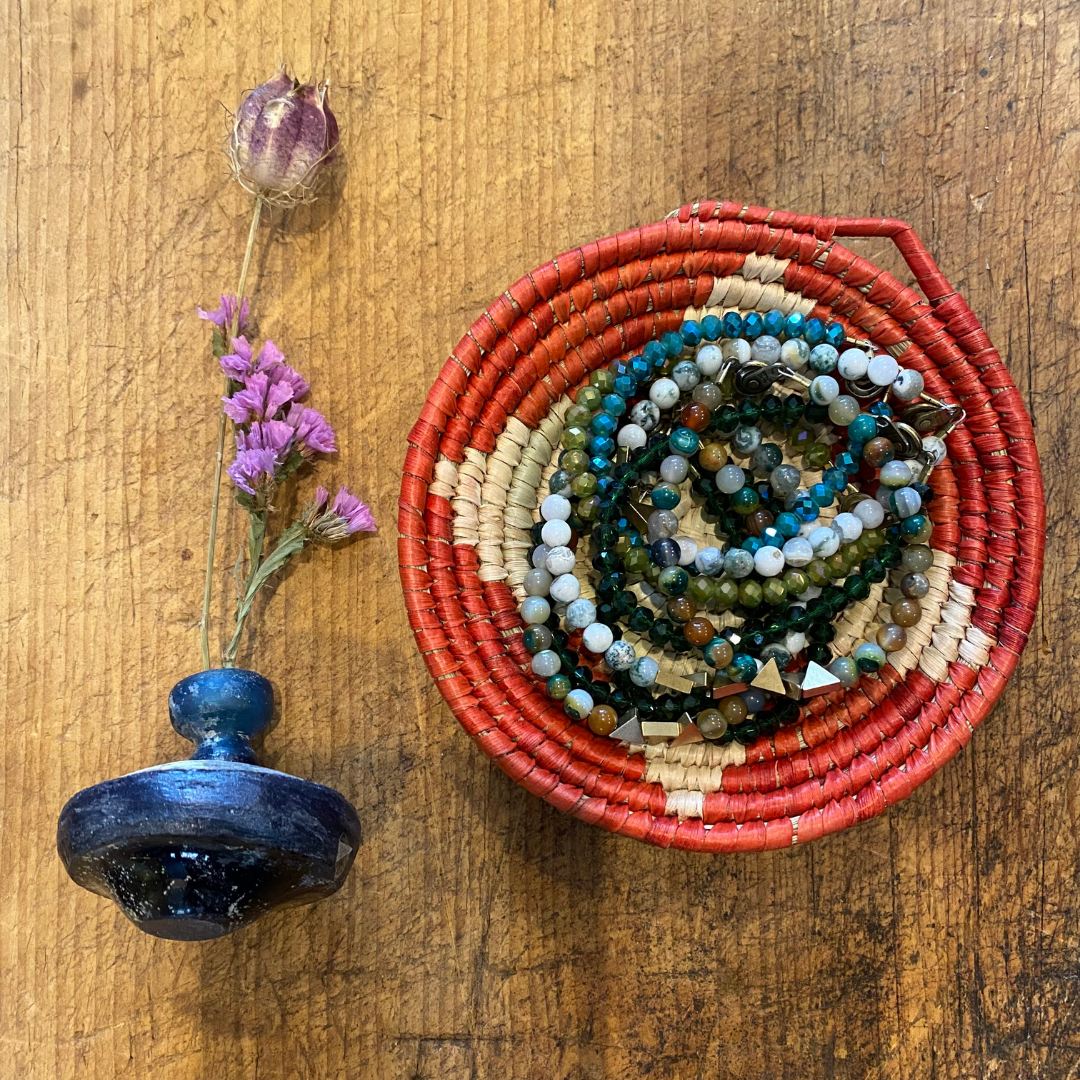 Hand Woven Catch All Tray