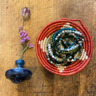 Hand Woven Catch All Tray
