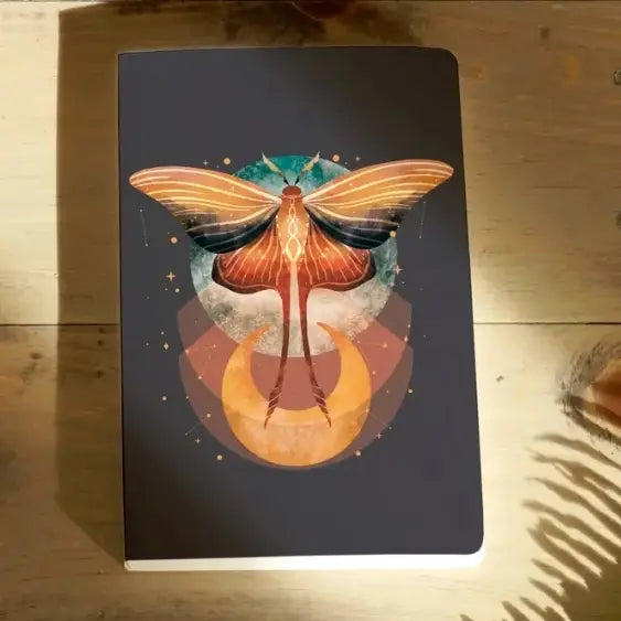 Cosmic Moth Classic Layflat Notebook