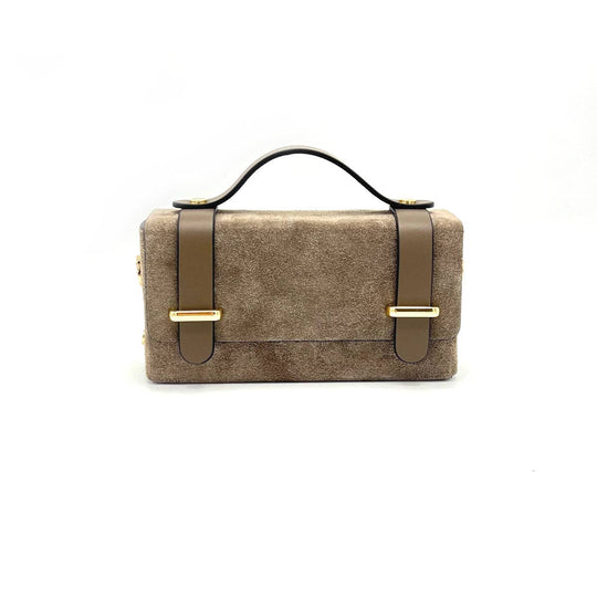 Genuine Italian Suede Mini Clutch