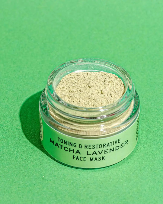 Matcha Lavender Botanical Face Mask