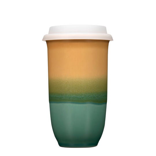 Savannah Ceramic Travel Cup 16oz | Reusable Coffee Cup