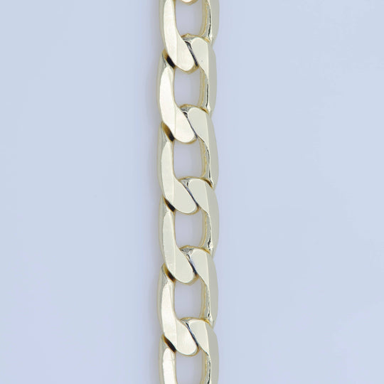14K Gold Filled Flat Cuban Link Chain