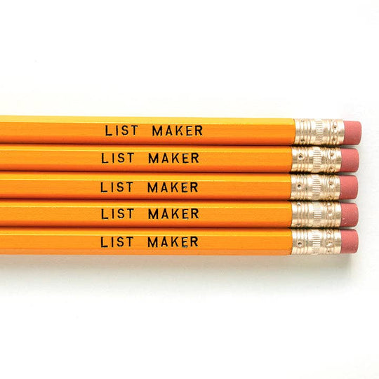 List Maker Pencils