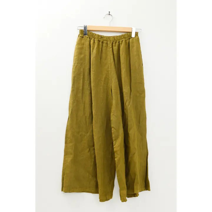 Wide Leg Linen Pants