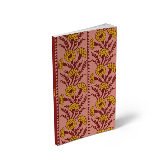 Pompom Carnation Soft Touch Classic Layflat Notebook Journal