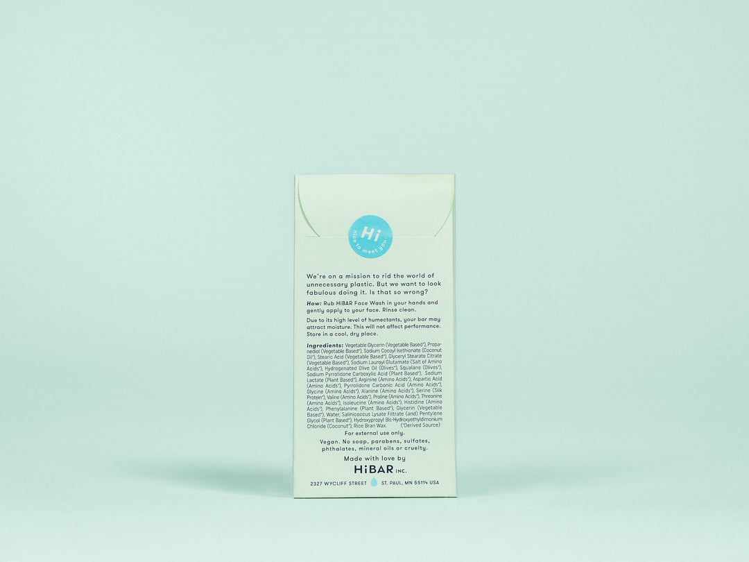 HiBAR Cleanse Face Wash
