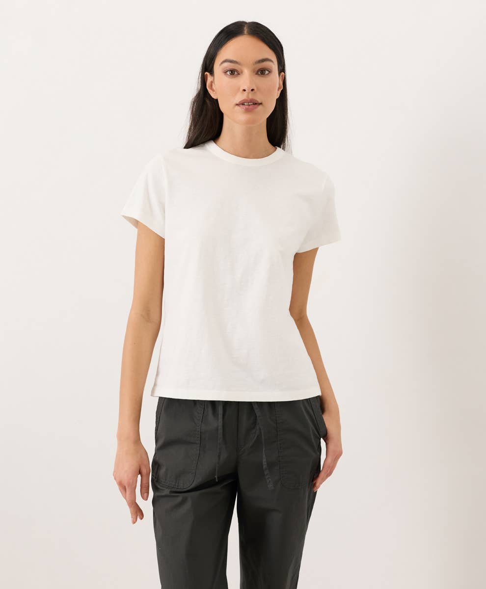 Soft-Slub Essential Crewneck Tee