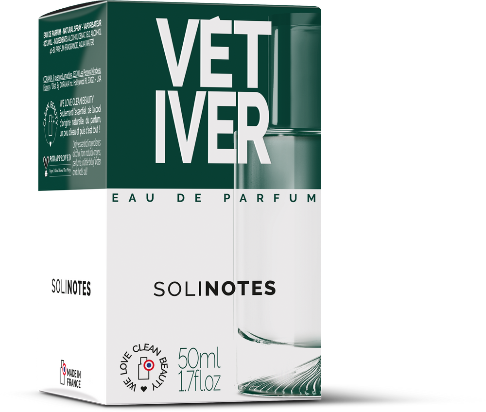Solinotes (US Stores) - Distributed by Scents of Europe Vetiver Eau de Parfum 1.7 oz - CLEAN BEAUTY - Simple Good