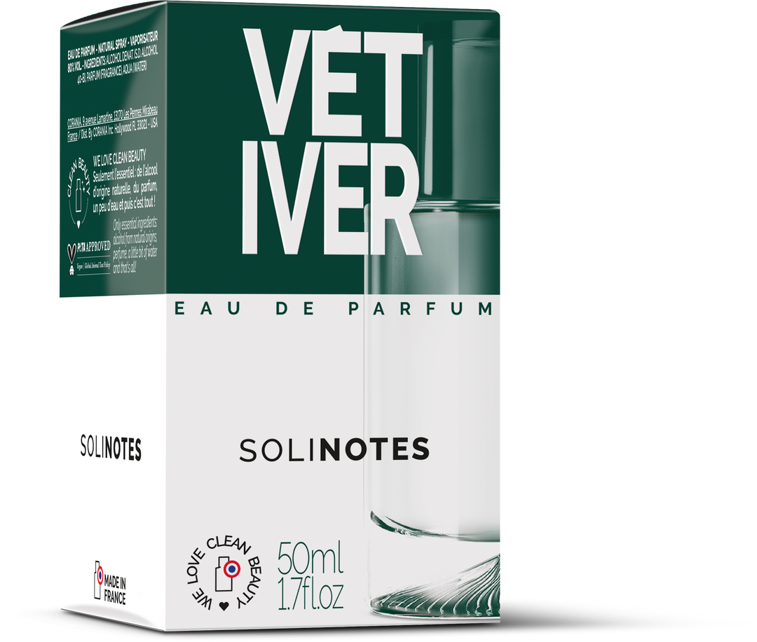 Solinotes (US Stores) - Distributed by Scents of Europe Vetiver Eau de Parfum 1.7 oz - CLEAN BEAUTY - Simple Good