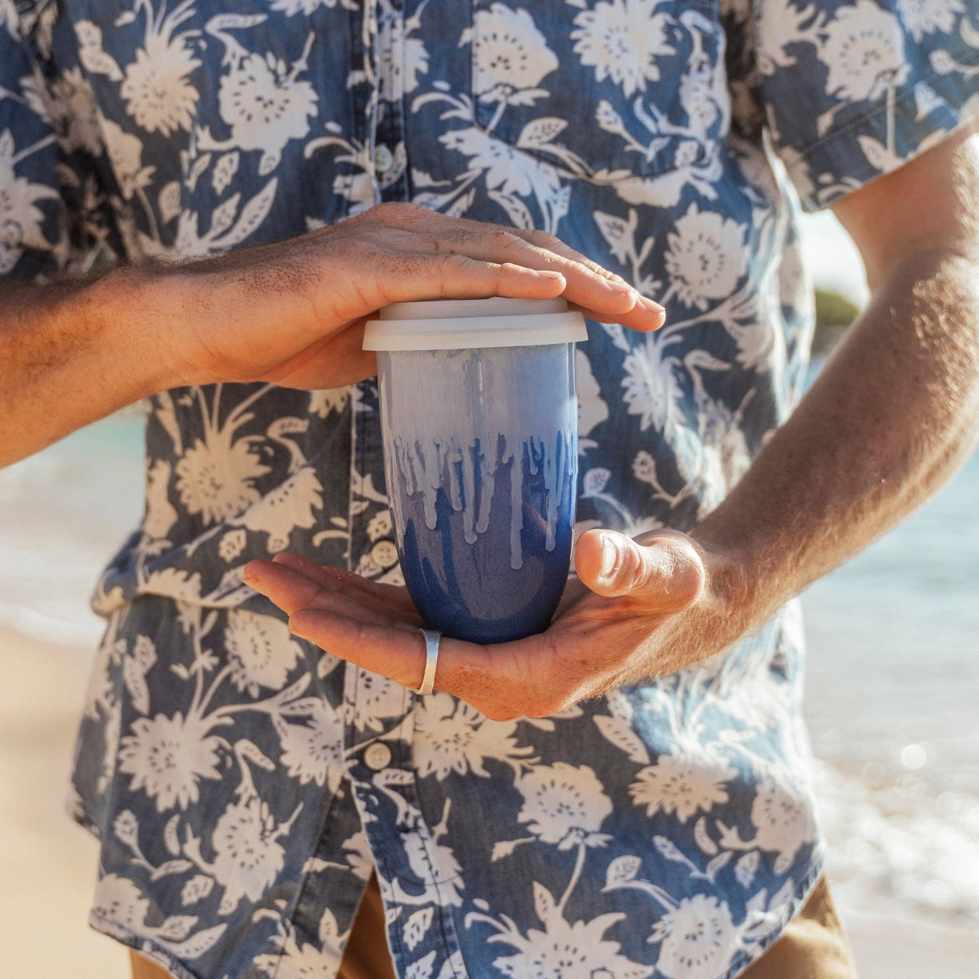 Neptune Ceramic Travel Mug