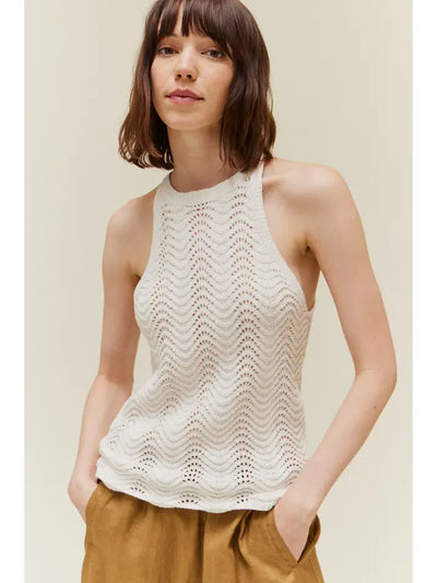 Halter Sweater Top