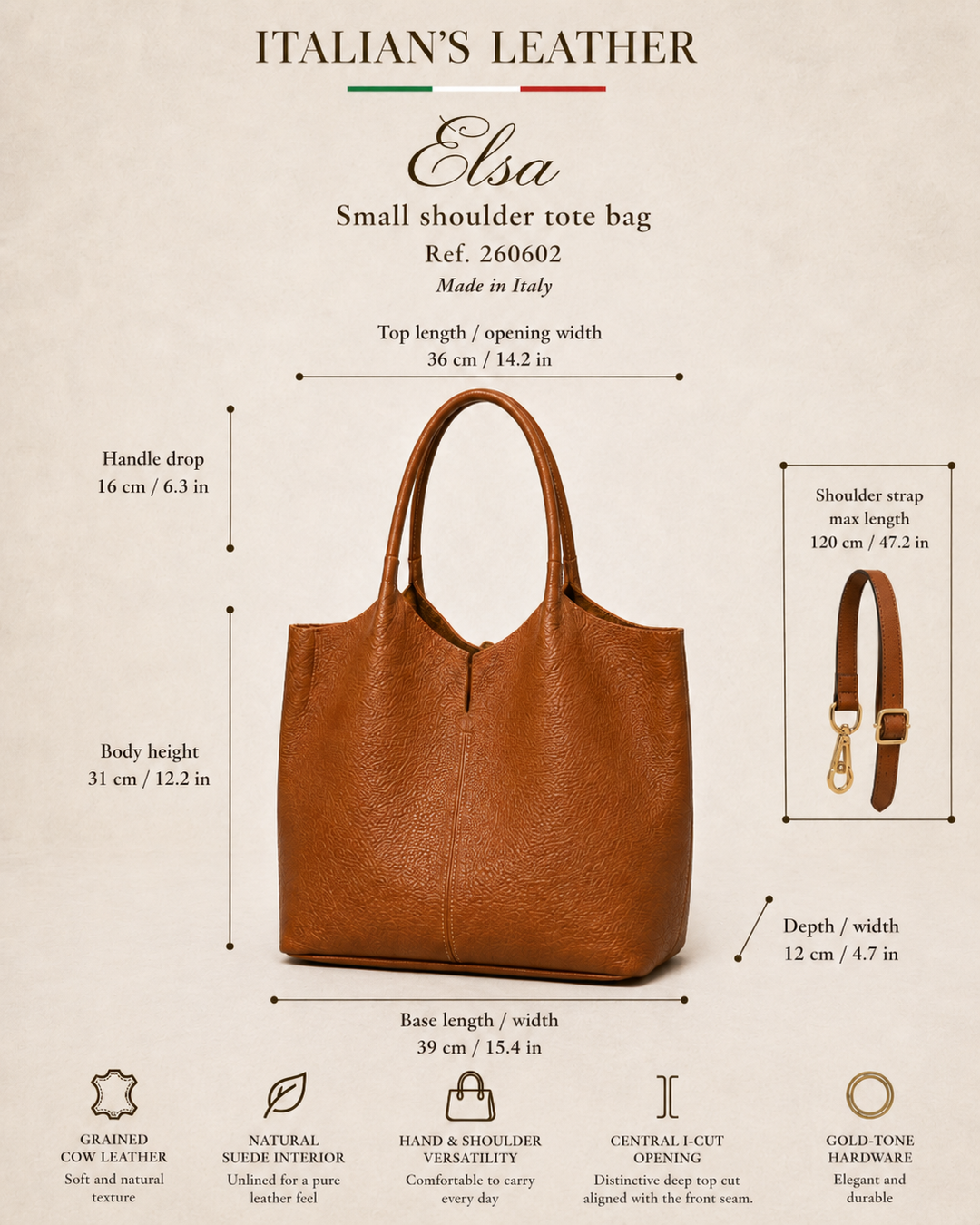 Nerina Leather Bag