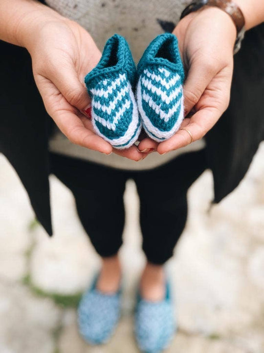 Knit Baby Socks