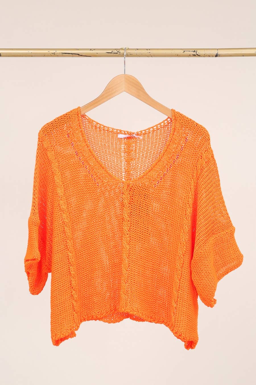 Cotton Knit Sweater