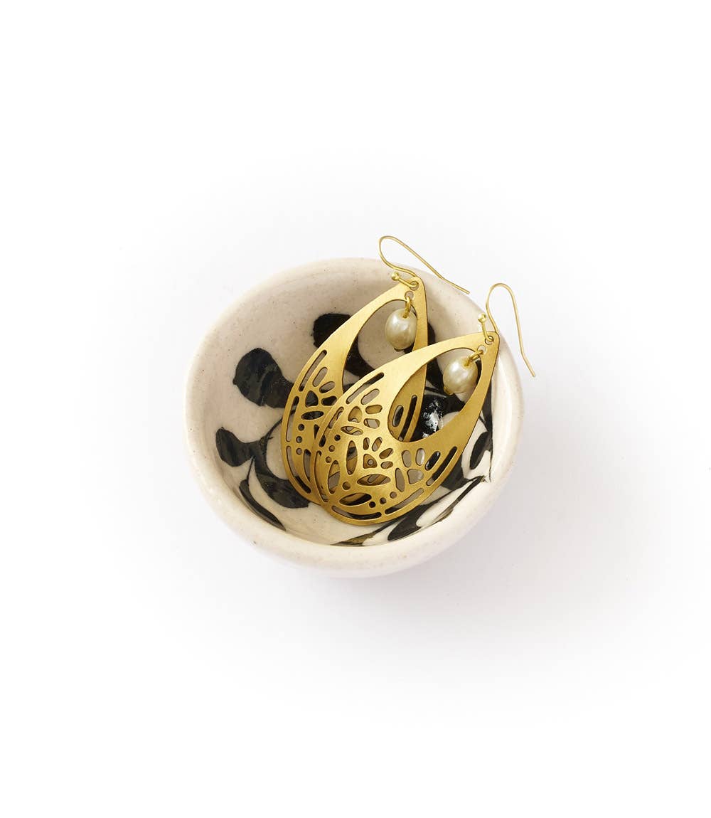 Lalita Ceramic Ring Dish