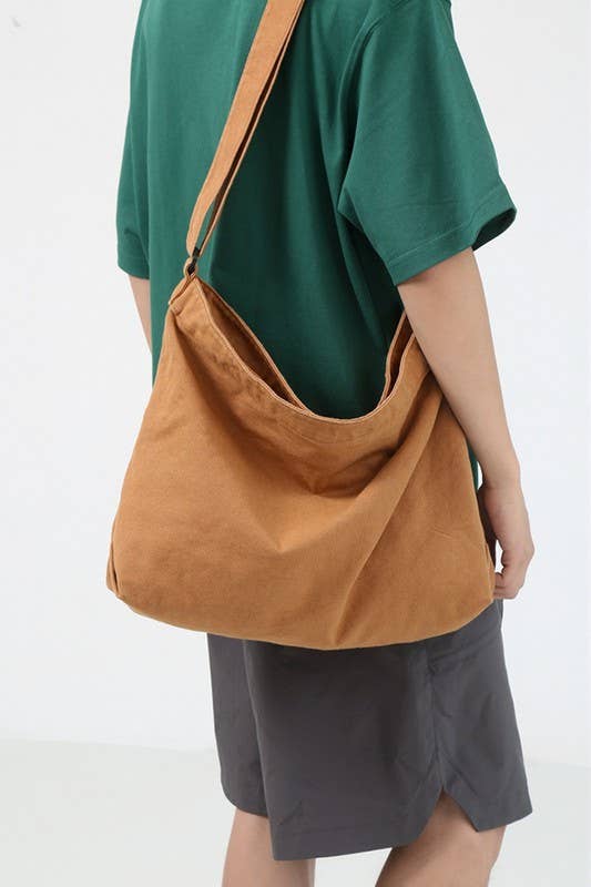 Canvas Big Shoulder Bag