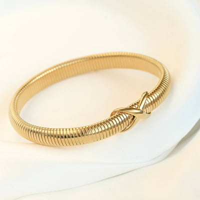 Tubogas Bracelet - Stainless Steel Thin Cobra Bangle