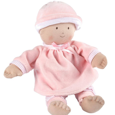 Cherub Baby Girl with Pink Dress