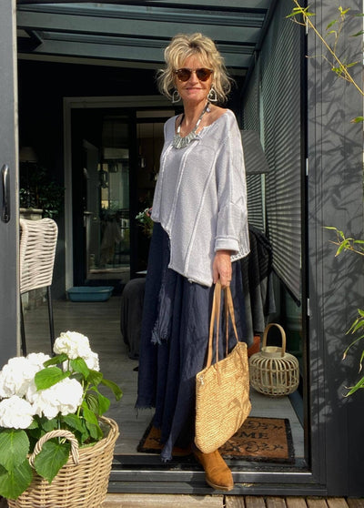 Lightweight Asymmetrical Sweater