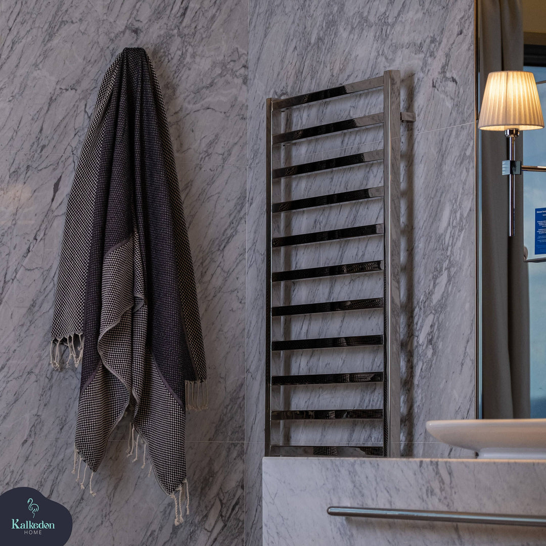 Solid Waffle Turkish Towel