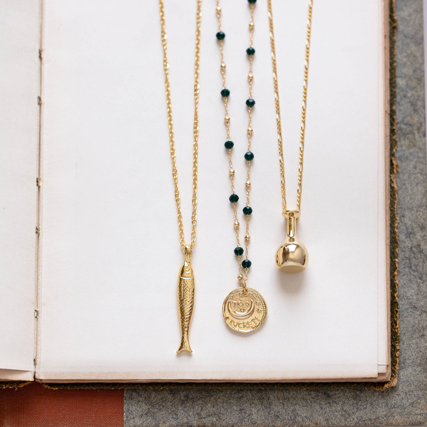 Ancient Roman Coin Necklace