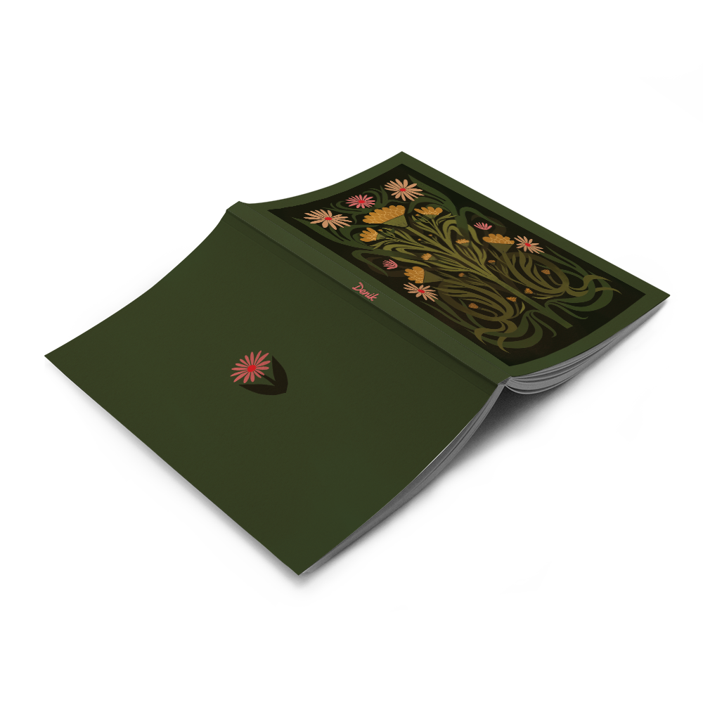 Marigold Soft Touch Classic Layflat Notebook