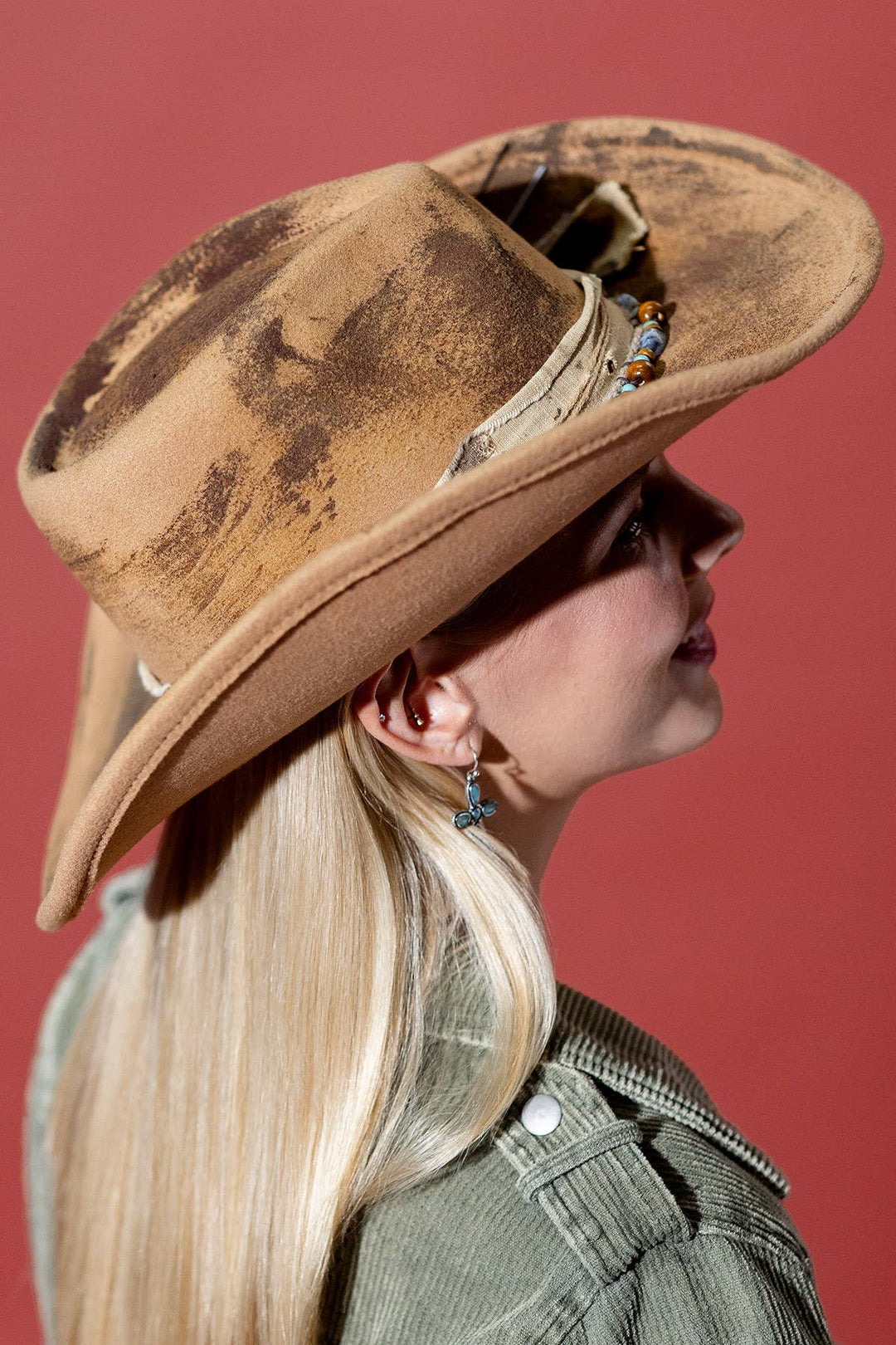 Desert Sand Fedora Hat