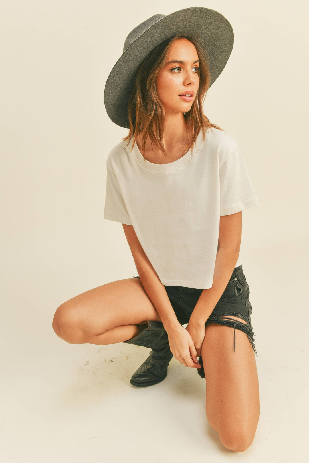 Short Cropped T-Shirt