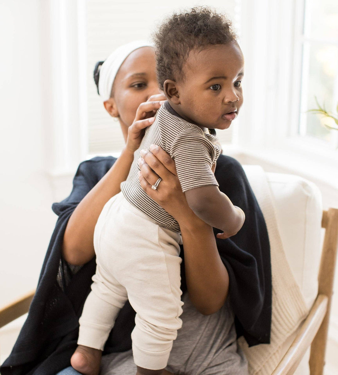Swaying Branches Organic Short Sleeve Bodysuit & Pant Set 3 Pack