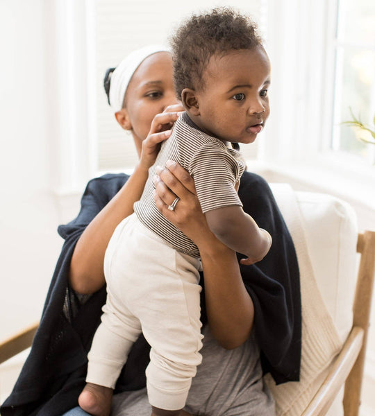 Swaying Branches Organic Short Sleeve Bodysuit & Pant Set 3 Pack