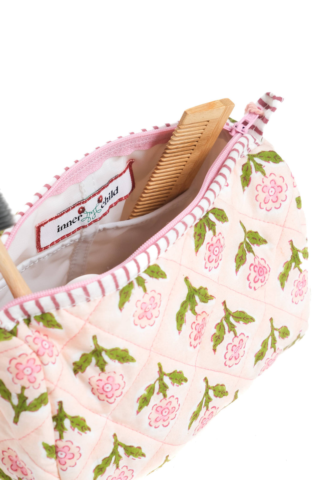 Mona Blockprint Makeup Bag