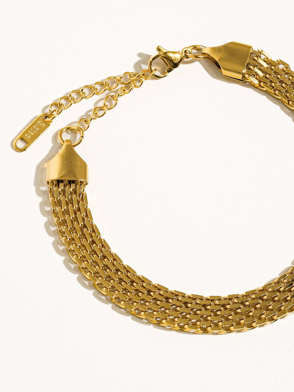 Caden 18K Gold Plated Non-Tarnish Bold Chain Bracelet