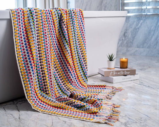 Pom Pom Thick Turkish Towel