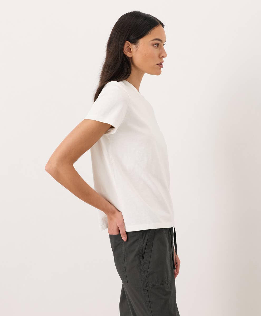 Soft-Slub Essential Crewneck Tee