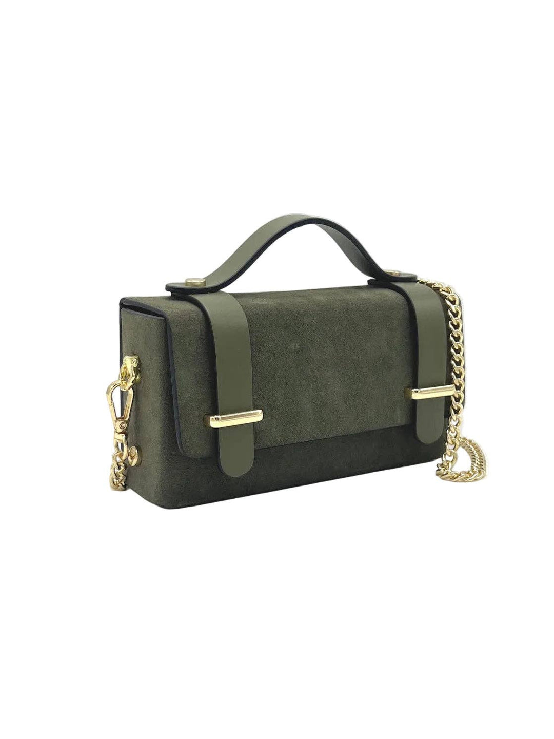 Genuine Italian Suede Mini Clutch