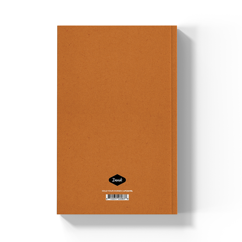 Hold Your Horses Soft Touch Classic Layflat Journal LFC2678L