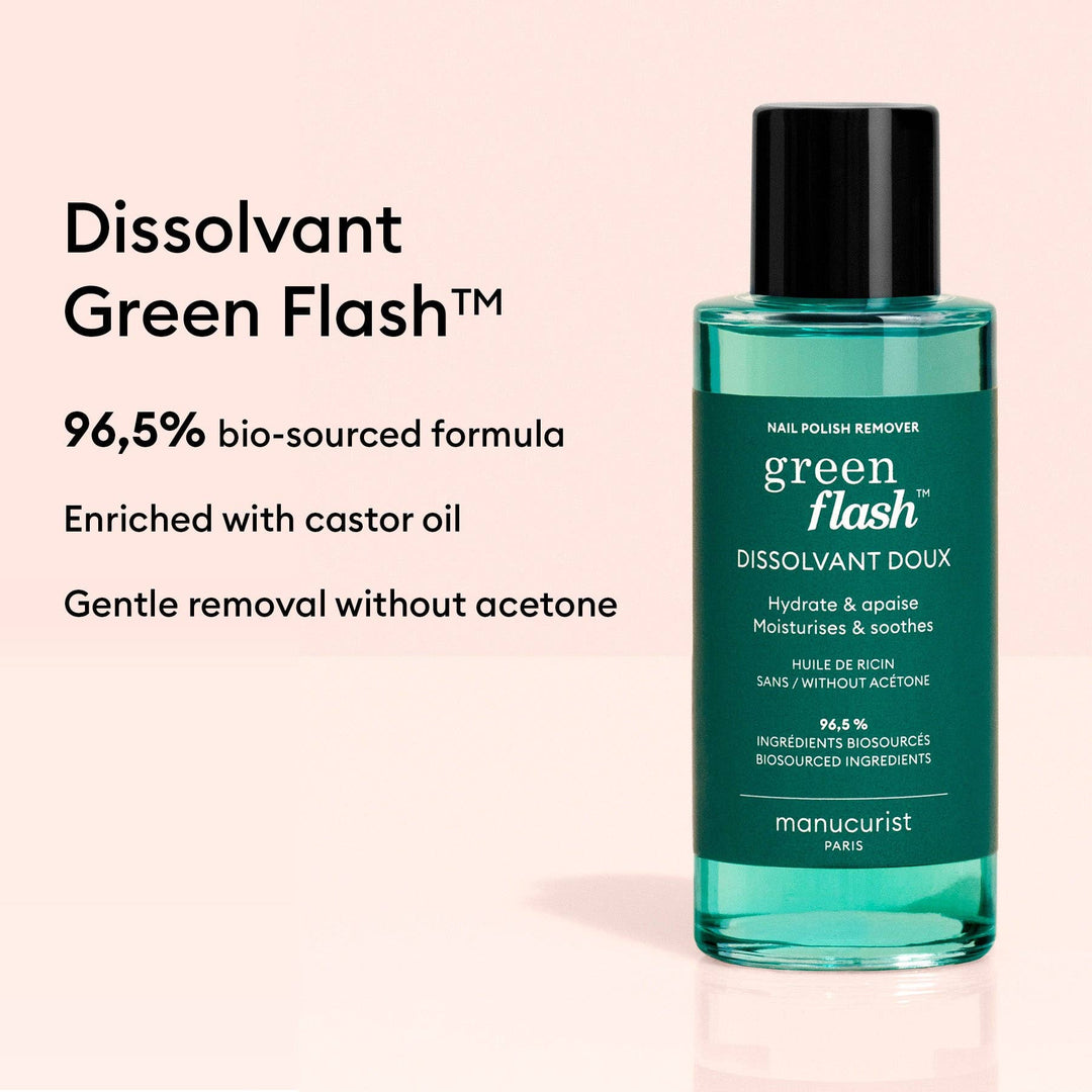 Green Flash™ Gentle Nail Polish Remover