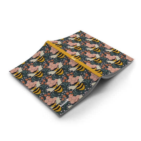 Honeycomb Bee Notebook