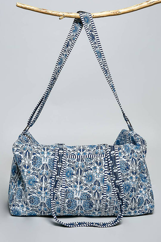 Front Pocket Quilted Adjustable Strap Duffel Bags