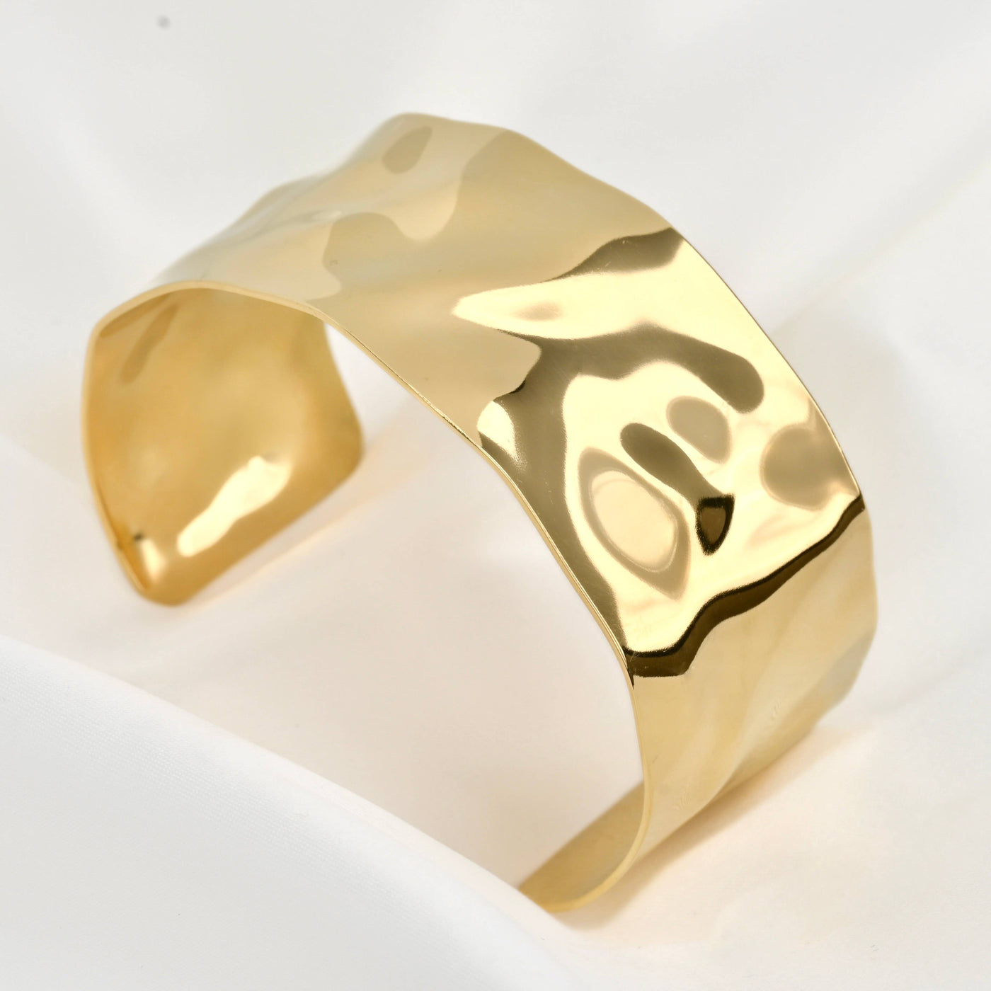 Wide Figure Cuffs - Tarnish-free Statement Cuff Bracelets