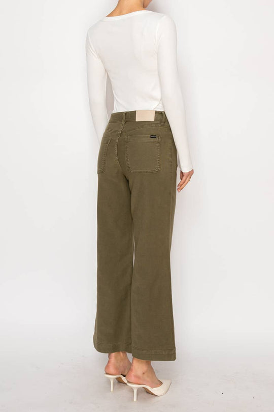 High Rise Palazzo Jeans