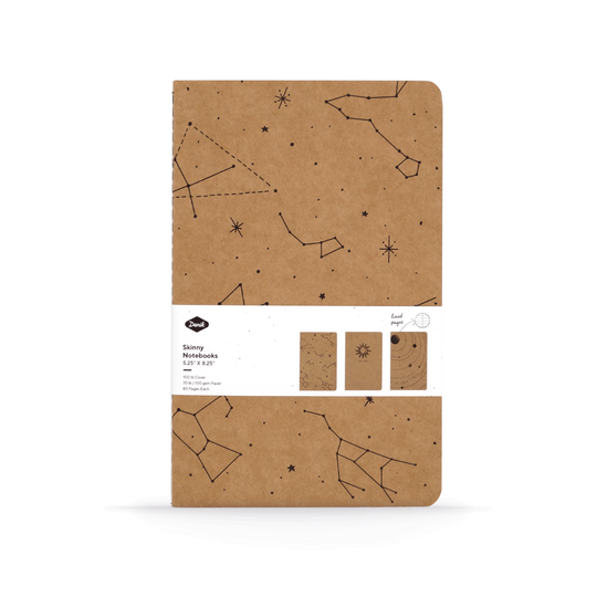 Science & Astronomy Skinny Notebook Set of 3