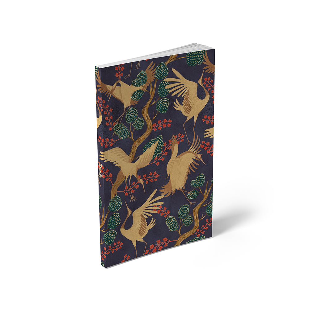 Cranes Soft Touch Classic Layflat Notebook