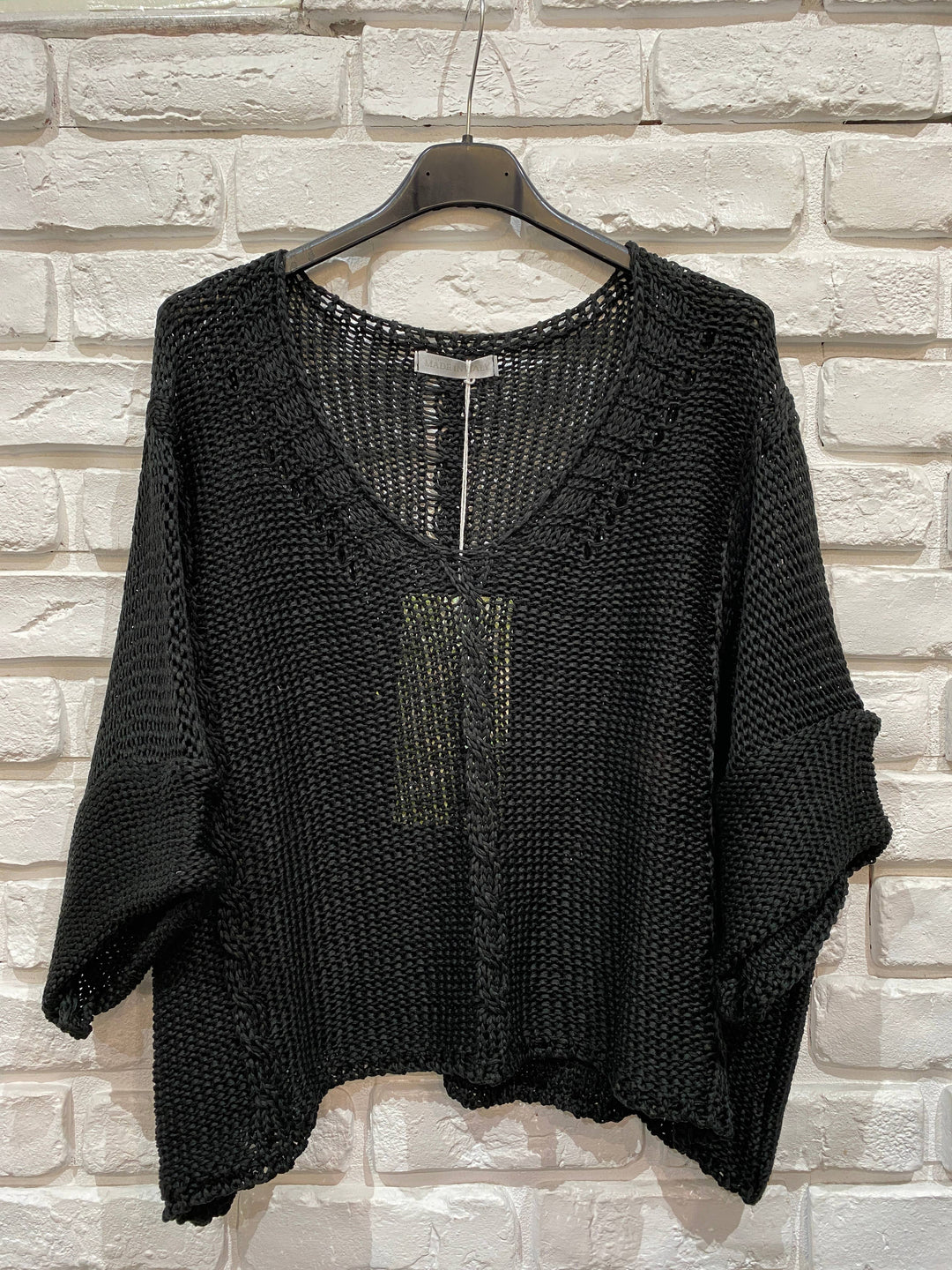 Cotton Knit Sweater