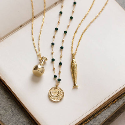Ancient Roman Coin Necklace
