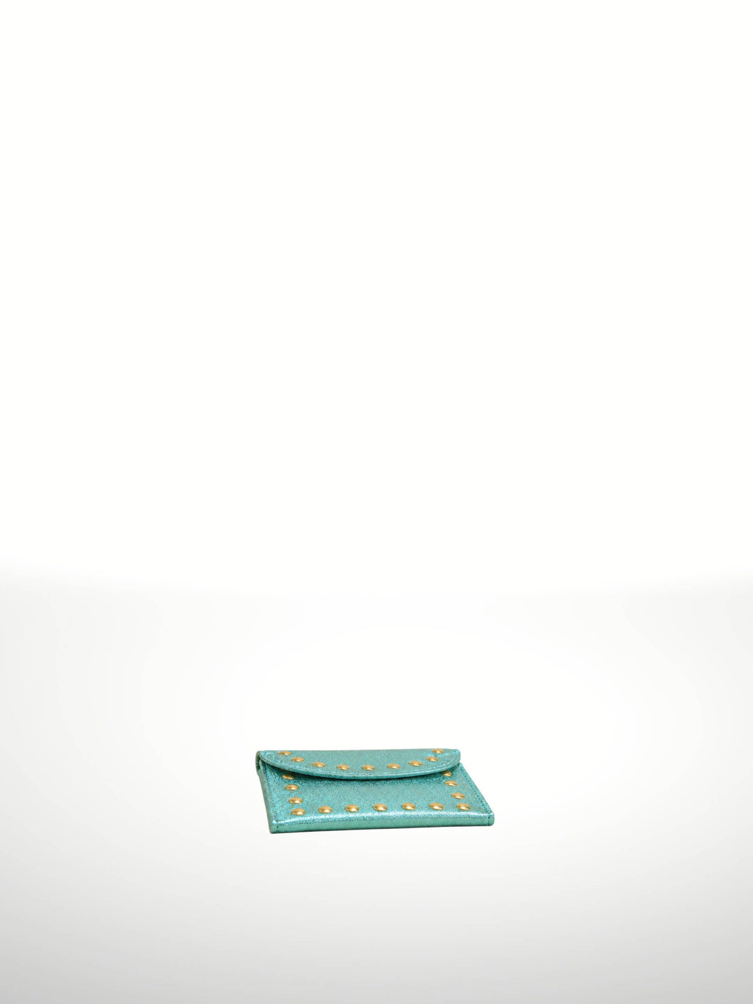 Leather Wallet with Studs
