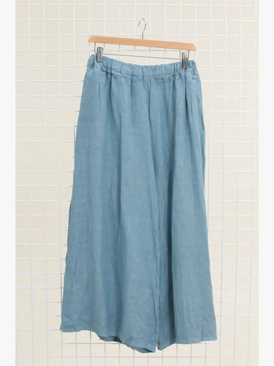 Wide Leg Linen Pants