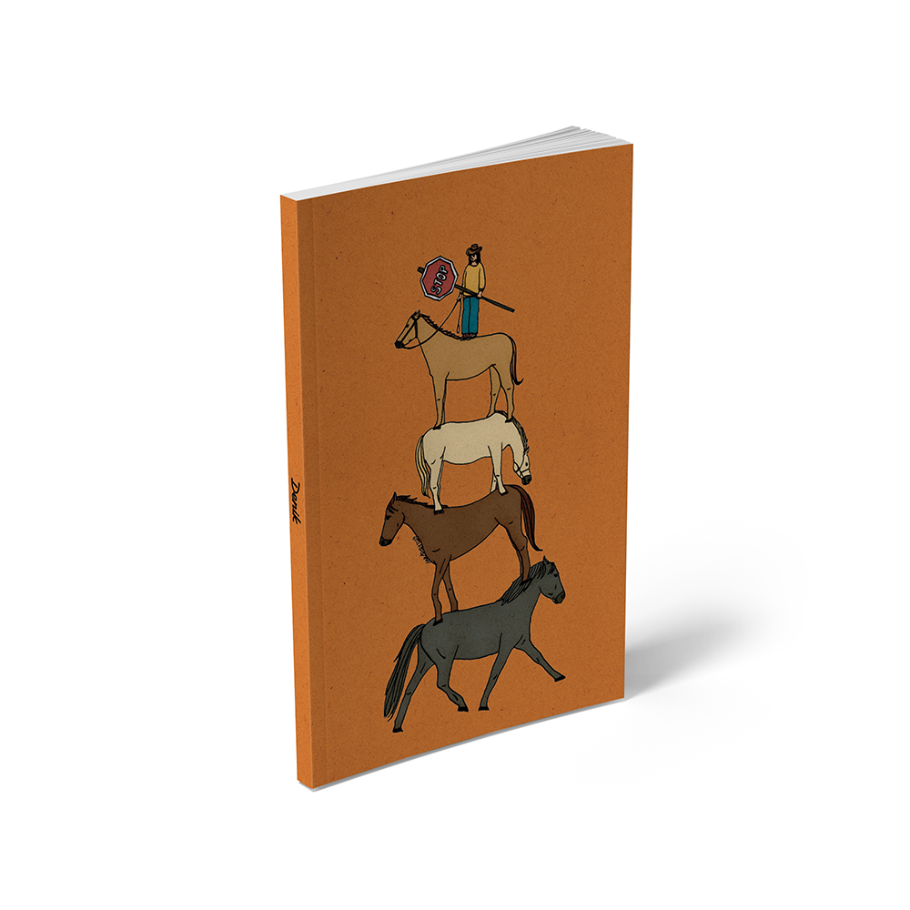 Hold Your Horses Soft Touch Classic Layflat Journal LFC2678L
