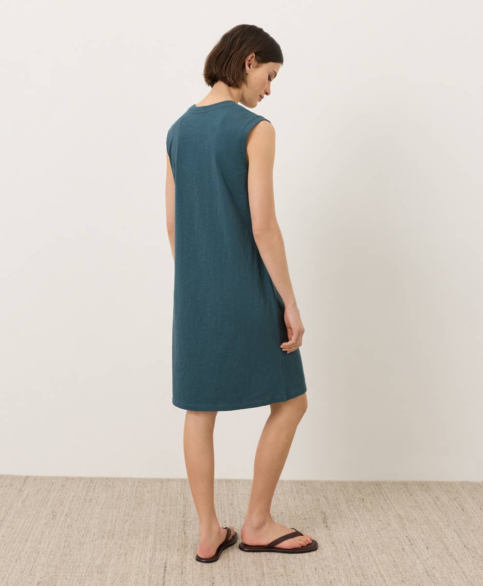 Soft-Slub Essential Easy Muscle Tee Dress